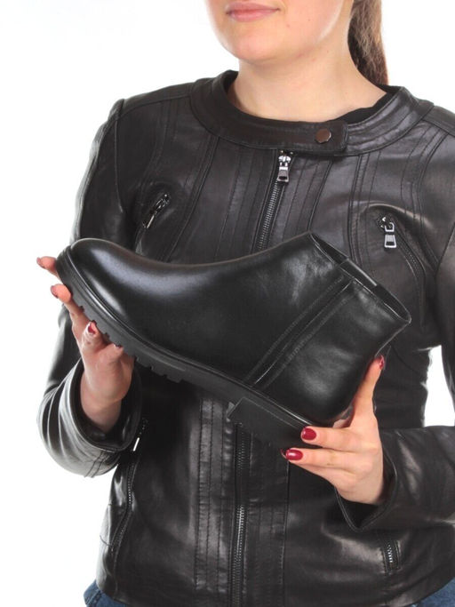 01-5235-1 BLACK Ботинки демисезонные женские - No name фото 2