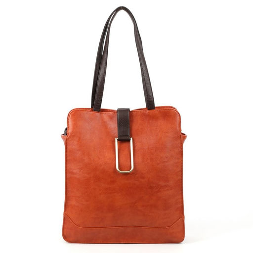 Женская сумка шоппер из эко кожи с косметичкой 0075-91 - Cidirro фото 3