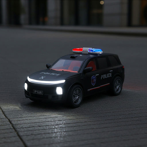 Машина "Крутая полиция" р/у, 27 MHz, в коробке