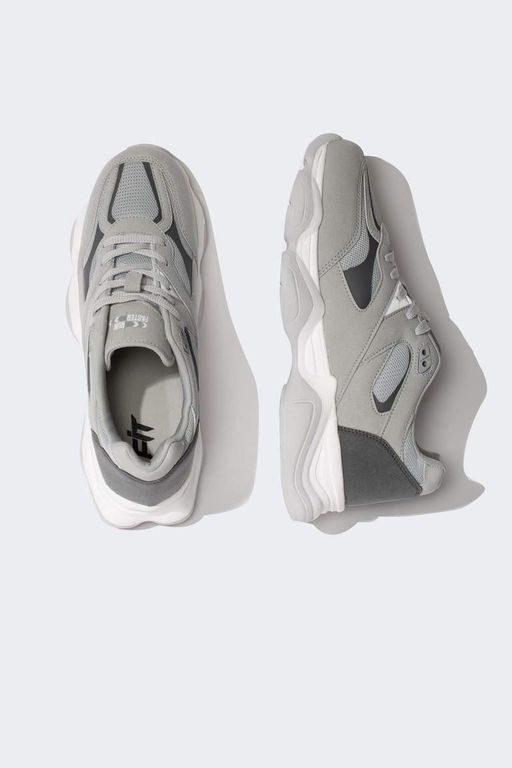 Мужская спортивная обувь на толстой подошве на шнуровке - Defacto фото 8