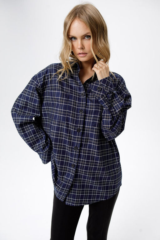 Рубашка Pirs 6223 синий