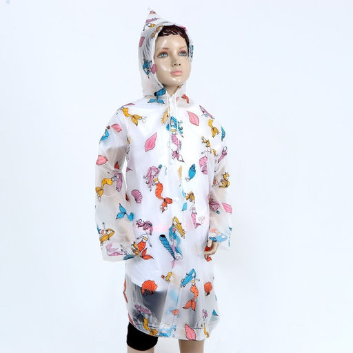 Дождевик детский Милая русалочка (125-155 см) - Funny toys фото 7