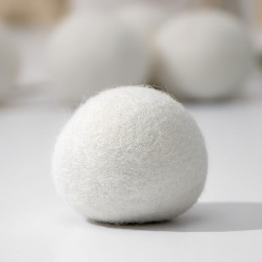 Шарики для стирки и сушки белья, набор 6 шт., натуральная шерсть