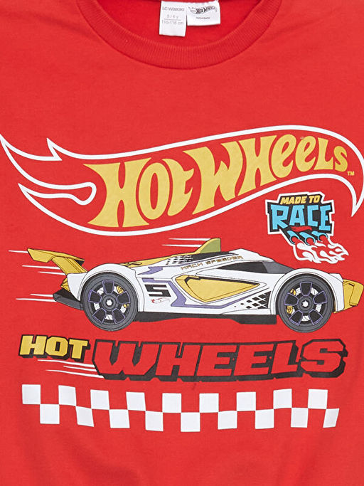 Hot Wheels Bask?l? Sweatshirt ve E?ofman Alt 2li - Waikiki фото 3