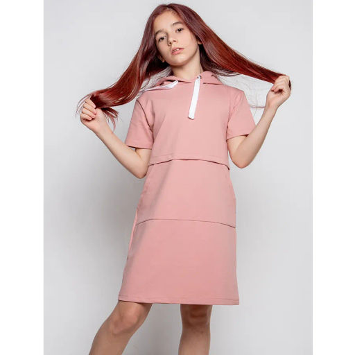 Платье футер 2х нитка петля 1376300101 - Youlala фото 4