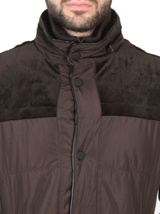 J8200 DK COFFEE Куртка мужская зимняя NEW B BEK (150 гр. холлофайбер) - Fashion фото 10