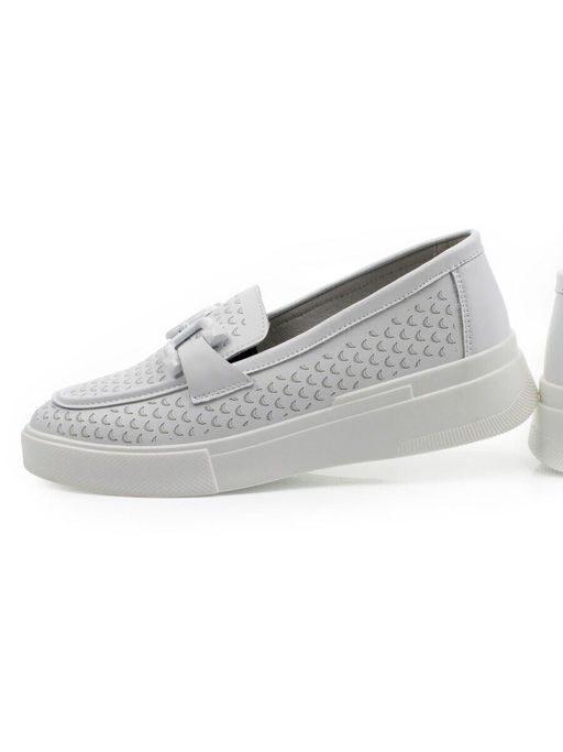 06-YC139-1 WHITE Туфли женские (натуральная кожа)