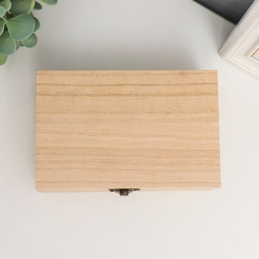 Цена за 6 шт. Шкатулка для росписи дерево «Купюрница», для творчества, декора, 5.5×9.5×15 см