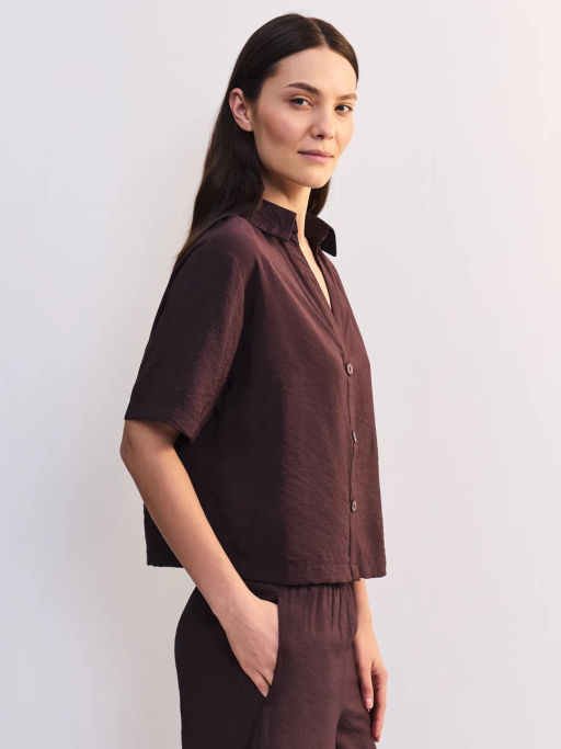 Блуза из вискозы с коротким рукавом ZR2605012011-27 / Zarina