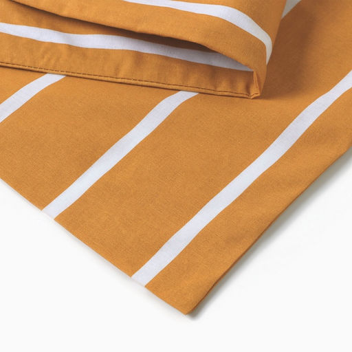 Пододеяльник Этель Mustard stripes 175*215, 100% хлопок, поплин 125г/м2  фото 2