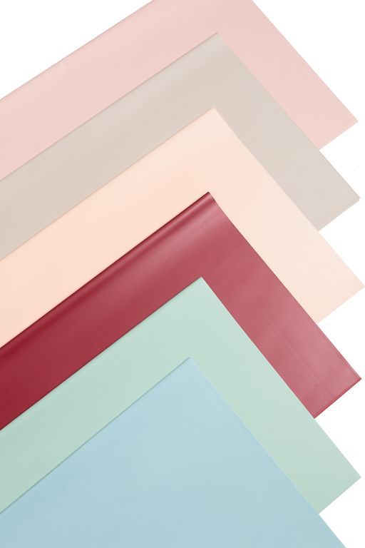 Пленка для цветов 58*58 см (20 листов) SF-7068, голубой №131 - Больше подарков фото 2