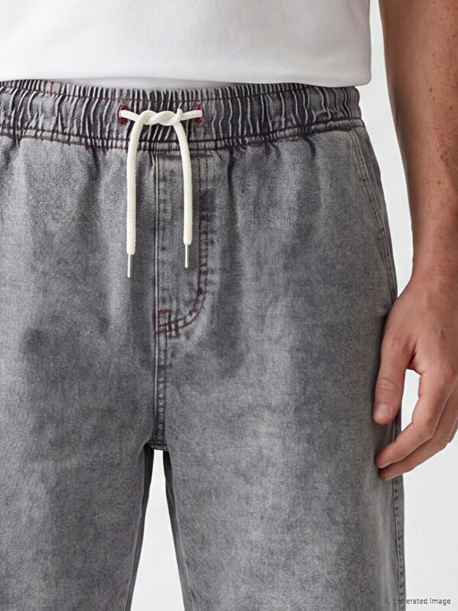 Loose Fit Erkek Jean ?ort