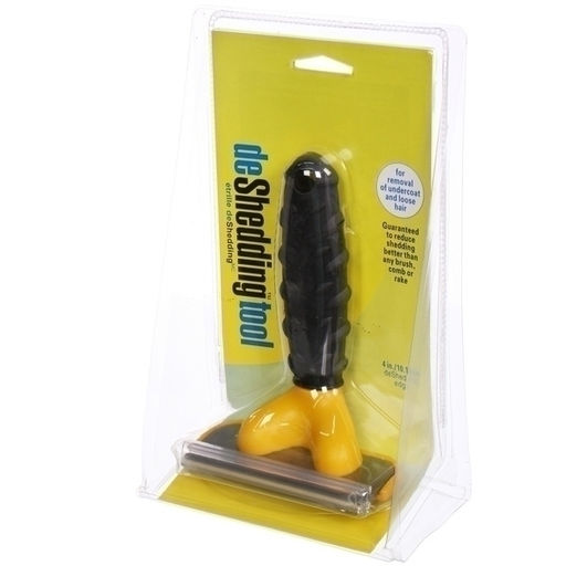 Расческа - пуходерка для вычесывания подшерстка "ЛАПКИ и ЦАРАПКИ", цвет как на фото, 10*15см (блистер)