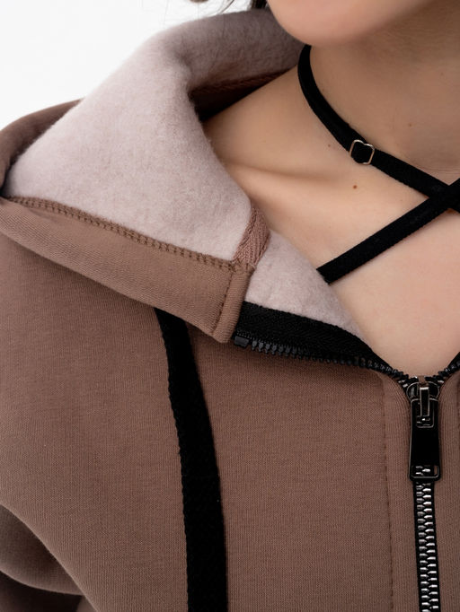 Толстовка жен.арт.1146-5,кофейная - Binita фото 5