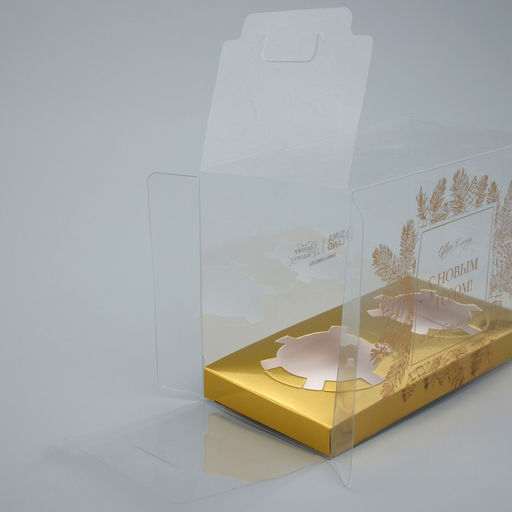 Цена за 5 шт. Коробка для капкейка «С Новым годом», 8×16×11.5 см