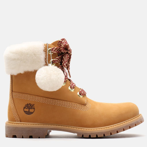 Ботинки Timberland 6 Inch Premium Boot WP желтые  фото 3