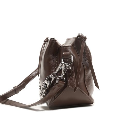 Женская сумка, кожа, MIRONPAN 96001 Коричневый  фото 5