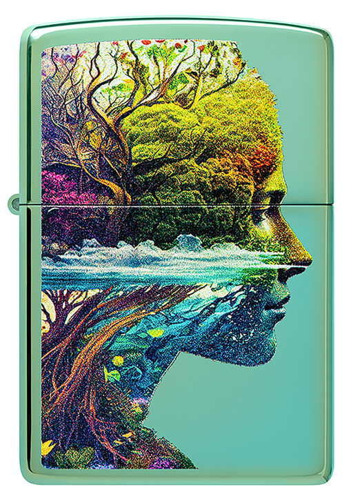 Зажигалка ZIPPO Единение с природой | One with Nature 46233  фото 2