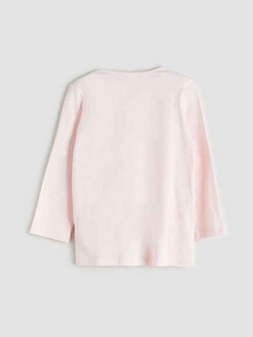 Bisiklet Yaka K?z ?ocuk Pijama ?st