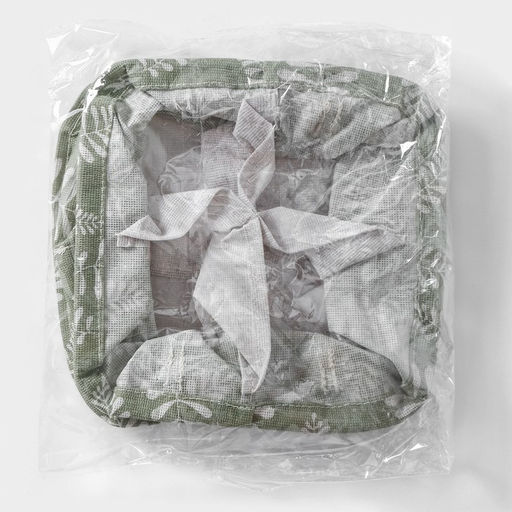 Органайзер для хранения белья Доляна Leaves, 4 ячейки, 202011 см, зелёный фото 8