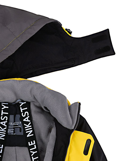 Комбинезон 8з6724 туман/асфальт - Nikastyle фото 19