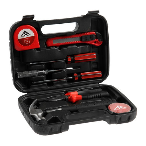 Набор инструментов в кейсе ЛОМ 23 ФЕВРАЛЯ, в подарочной упаковке, 8 предметов