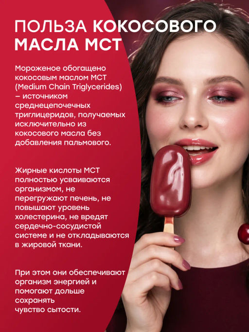НОВИНКА! Смесь для протеинового мороженого Вишневый Десерт