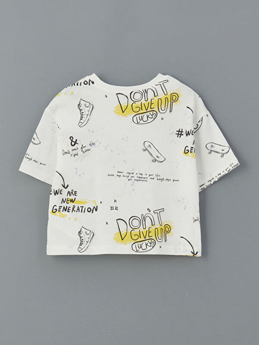 Bisiklet Yaka K?z ?ocuk Ti??rt