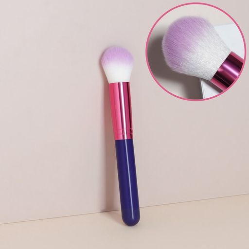 Кисть для макияжа PENCIL, 15,5 (+/- 1) см, цвет фиолетовый/розовый - Queen fair фото 4