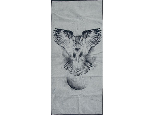 6с102.411ж1 Сова (т.синий) Полотенце махровое 67х150см