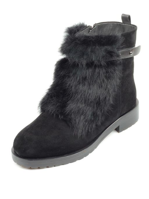 04-899E-2Y1 8J26M Ботинки зимние женские (натуральная замша, натуральный мех) - Фабричный китай фото 3