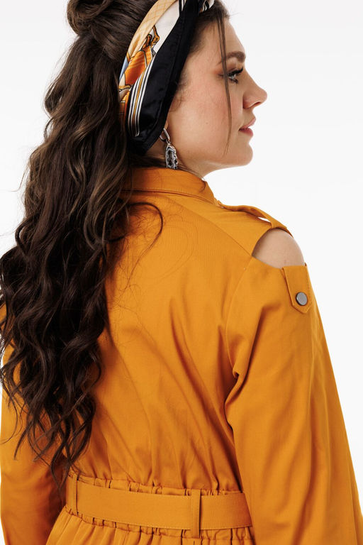 Платье ANELLI 1301 янтарный  фото 6