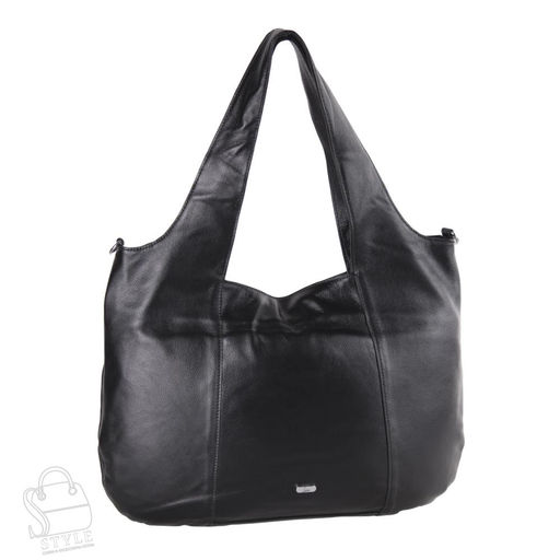 Сумка женская кожаная 970282 black Velina Fabbiano-Safenta  в Новосибирске