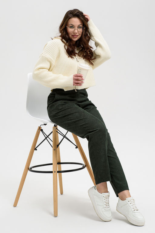 Брюки Натали микровельвет в ассортименте фото 54