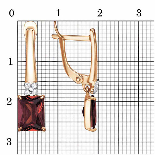 СЕРЬГИ 33815243Д18 - Красная пресня фото 2