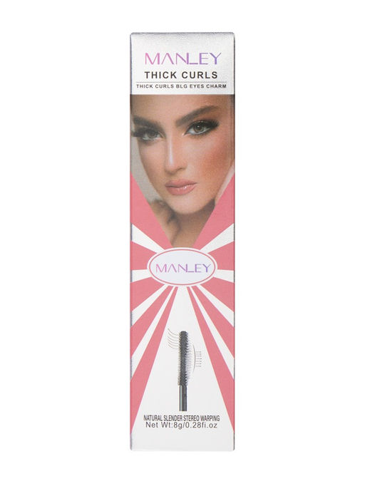 MANLEY Тушь для ресниц супер обьем и удлинение Volume Curl Mascara