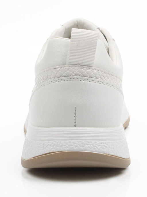 03-A238-2 WHITE Кроссовки женские (натуральная кожа)