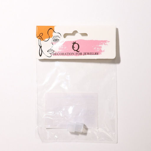 Цена за 50 шт. Молд силиконовый для изготовления серег «Кубики», пара