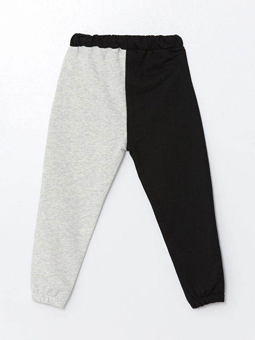 Beli Lastikli Be?ikta? Bask?l? Erkek ?ocuk Jogger E?ofman Alt? - Waikiki фото 2