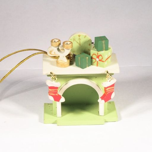 Елочная игрушка - Камин 90YY61_504 S - Idh фото 3