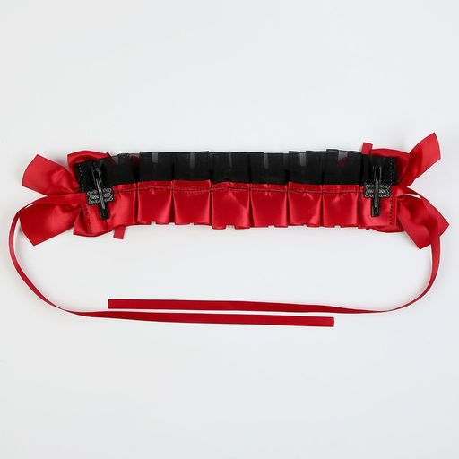 Карнавальная повязка Лолита цвет красный с чёрным кружевом - Simaland фото 9