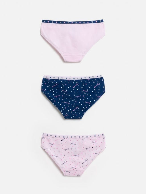 ACOOLA / Трусы детские для девочек 3шт Zakapa ассорти  фото 4