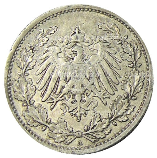 1/2 марки 1906 года A Германия