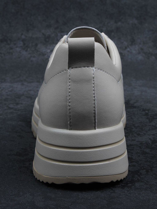 03-A1011-2 BEIGE Полуботинки спортивные женские (натуральная кожа)