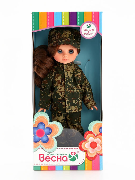Кукла «Эля», военная, 30 см