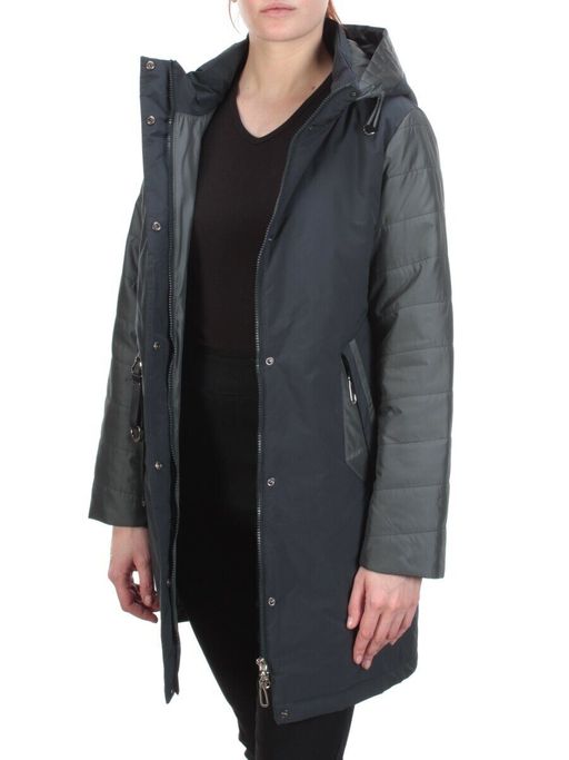 6029 AQUAMARINE Куртка демисезонная женская DATURA (100 гр. синтепон)