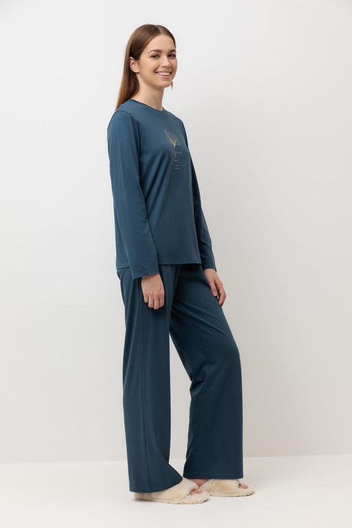 Е 20189/синий орион пижама жен - Very neat фото 3