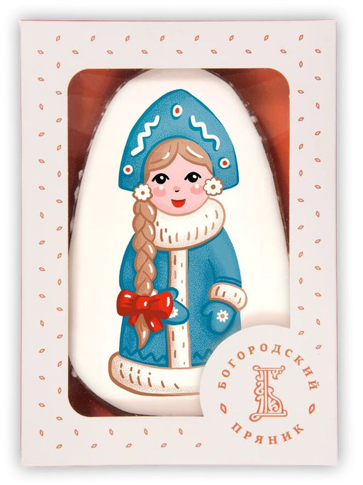 Пряник с повидлом коробке Снегурочка 200г