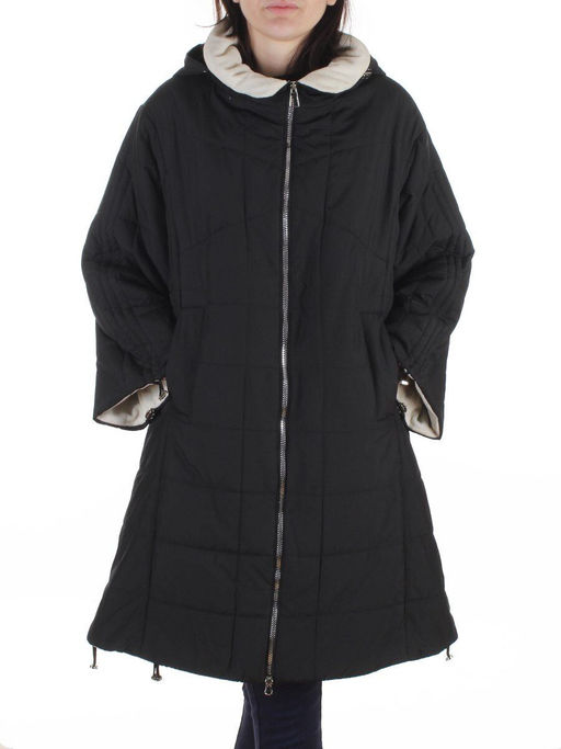 8862 BLACK Куртка демисезонная женская