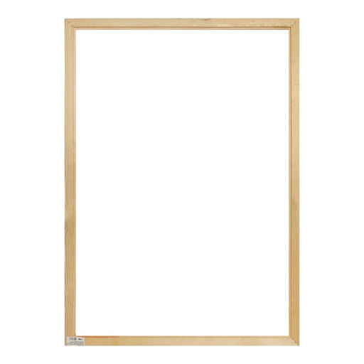 Рама для картин (зеркал) 70 х 100 см, профиль 37 х 18 мм Emma, неокрашенное дерево, (подходит для декорирования)